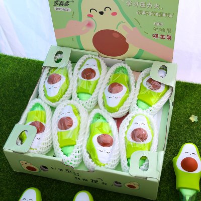 【酪梨造型】紓壓修正帶-療癒文具小物 商品圖片 2