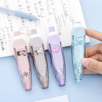 【可愛文具】Q版女孩修正帶 - 可換替芯按動式立可帶 商品圖片 4