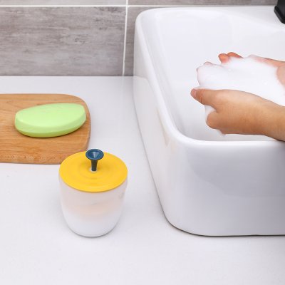 【雙色起泡器】洗面乳起泡-手動按壓洗臉神器 商品圖片 2