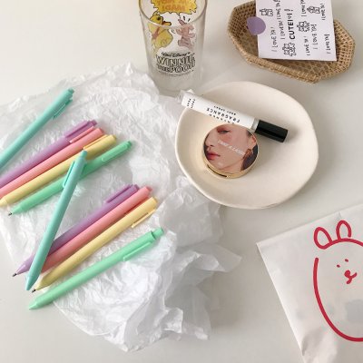【小清新】0.5mm中性筆-糖果色辦公文具