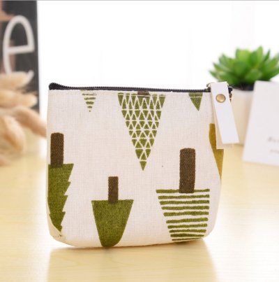 【可愛動物刺繡】帆布零錢包 - 學生小物多功能收納袋 商品圖片 8