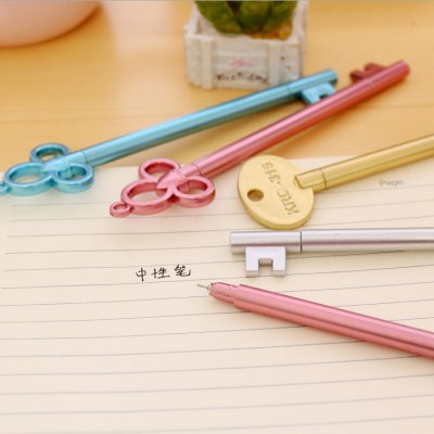 【復古質感】金屬鑰匙造型原子筆 - 創意文具收藏禮品 商品圖片 3