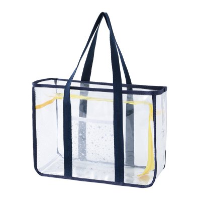 【小清新透明包】防水手提包-沙灘游泳媽媽包 商品圖片 4