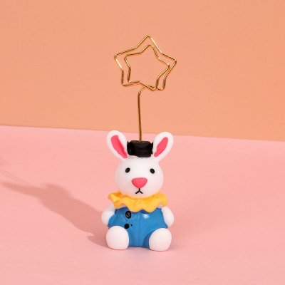 【兔子memo夾】創意留言夾-動物照片記事夾 商品圖片 6
