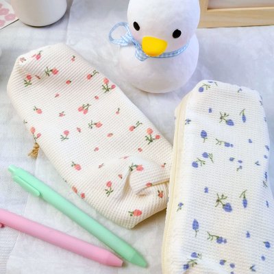 【小碎花棉質】筆袋 - 小清新文具收納袋 商品圖片 4