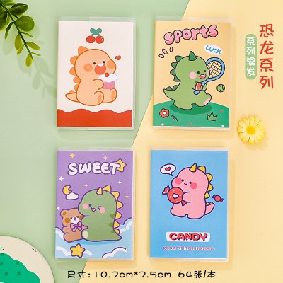 可愛A7膠套筆記本 口袋筆記本 方便攜帶橫線記事本 商品圖片 6