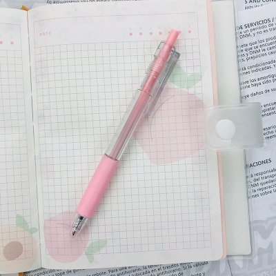 莫蘭迪色按壓中性筆 黑色筆芯 可印刷 商品圖片 10