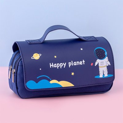 【太空人雙層】筆袋 - 大容量文具收納盒 商品圖片 9