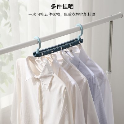 【魔術折疊】衣架神器-多功能防風衣架 商品圖片 4