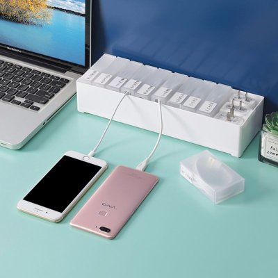 【多格整理】充電線收納盒 - 防纏繞理線器 商品圖片 2