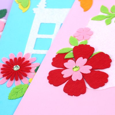 【立體賀卡DIY】母親節父親節材料包 - 幼兒園美勞 商品圖片 4