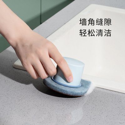【強力去污刷】水滴金鋼砂-廚房浴室清潔刷 商品圖片 3