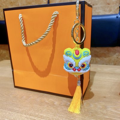 【中國風舞獅圈】鑰匙圈-創意流蘇新年小禮品 商品圖片 4