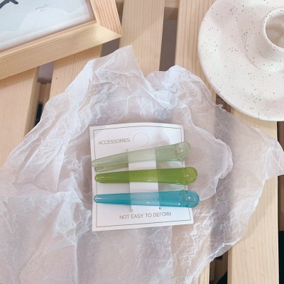【果凍色3入】甜美瀏海夾-多色鴨嘴夾組 商品圖片 9