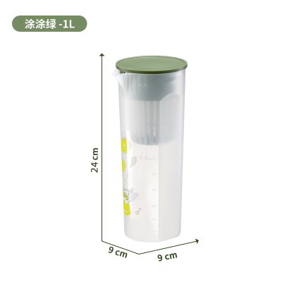 【多功能過濾壺】尖嘴冷水壺-質感泡茶檸檬水夏日壺 商品圖片 5