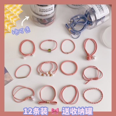 【簡約復古】髮圈12件組 - 多款造型不傷髮 商品圖片 1