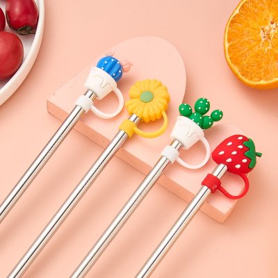 【創意造型】吸管防塵套 - 矽膠保護塞 商品圖片 3