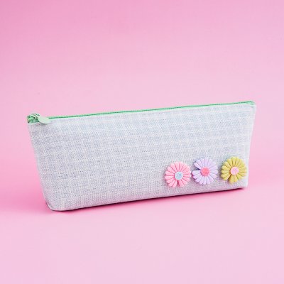【小雛菊】文藝帆布筆袋-大容量文具收納 商品圖片 7