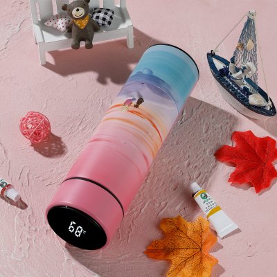 【智能保溫杯】304不鏽鋼-LED溫度顯示450ml 商品圖片 5