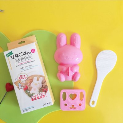 【兔子造型】飯糰模型組 - DIY造型飯糰模咖哩飯燴飯必備 商品圖片 1