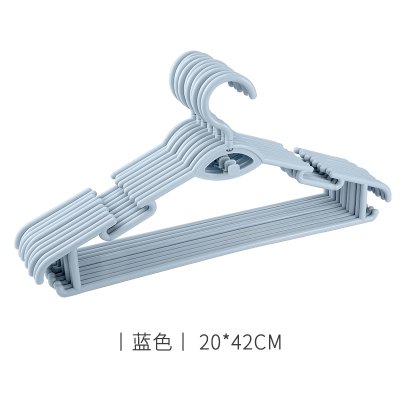 【裝疊掛衣架】防滑無痕-多功能衣櫃收納 (10個) 商品圖片 7