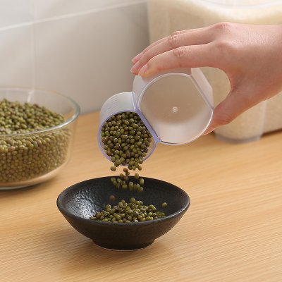 【雪人造型】量米杯 - 二合一創意量杯 商品圖片 1