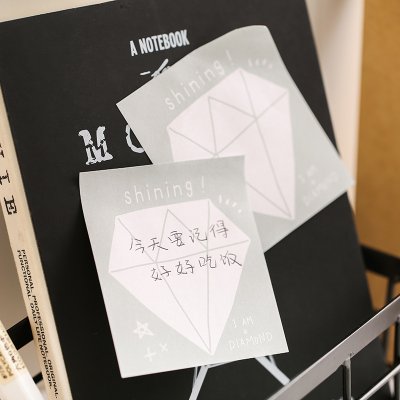【鑽石造型】便利貼 - 可愛留言N次貼 商品圖片 3