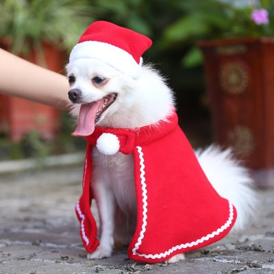 【聖誕老人】寵物斗篷 - 貓狗節日禮服裝 商品圖片 1
