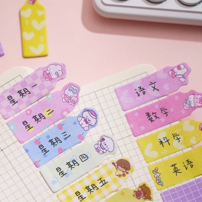 【卡通排排站索引貼】分類標籤-便利貼備忘錄 商品圖片 3