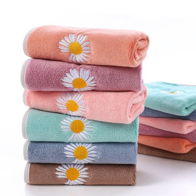 【超強吸水巾】小雛菊方巾-加厚速乾擦手巾 商品圖片 3
