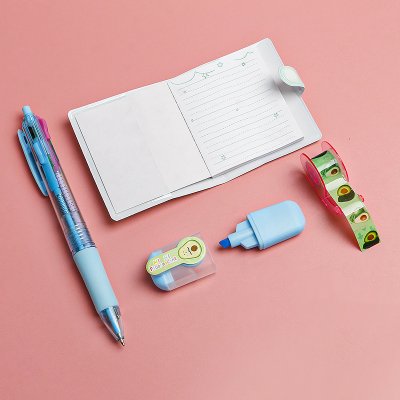 【可愛酪梨文具】四件組-學生創意獎品組 商品圖片 4