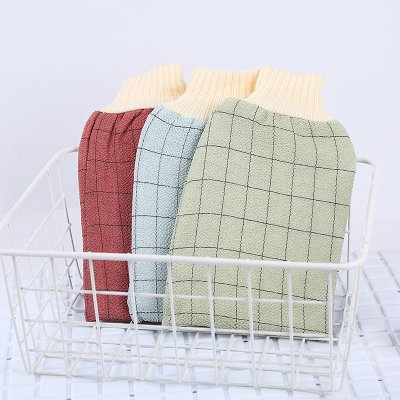 【深層清潔】加厚格子搓澡巾-去角質沐浴手套 商品圖片 3