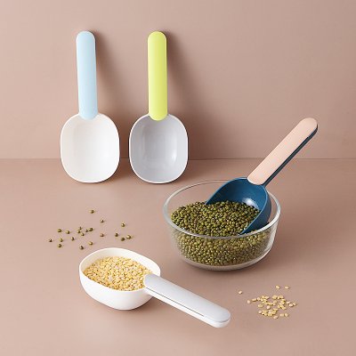 【撞色手柄】量杯 - 多功能量米勺湯匙水瓢 商品圖片 5