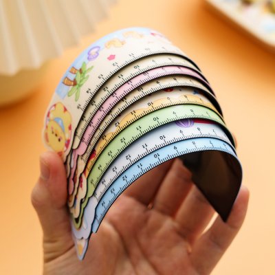 【萌趣卡通】磁性軟尺15cm - 可彎曲磁吸創意直尺 商品圖片 3