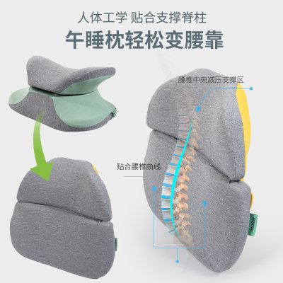 【午休神器】多功能趴睡枕-辦公室學校腰靠枕 商品圖片 2