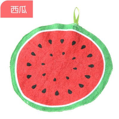 【水果卡通】超吸水可掛式擦手巾 - 廚房兒童多用途毛巾 商品圖片 6