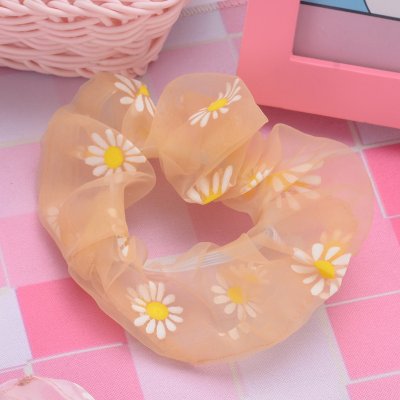 【雛菊碎花】透明大腸髮圈-小花馬尾髮飾 商品圖片 6