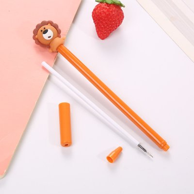 【萌寵系列】動物造型中性筆-長頸鹿獅子小牛 商品圖片 4