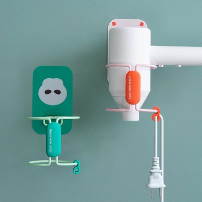 【壁掛式吹風機】收納架 - 簡約創意掛架
