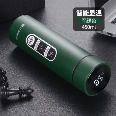 【LED溫顯】304保溫杯 - 智能觸控450ml 商品圖片 7