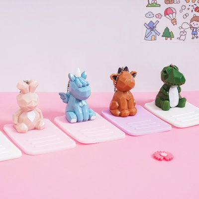 【萌趣動物】手機支架-幾何造型桌面架 商品圖片 4