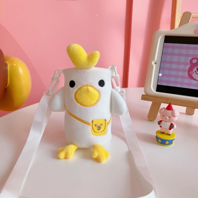 【動物造型】保溫杯套 - 毛絨斜背隔熱保護套 商品圖片 9