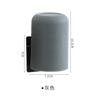 【4格瀝水】壁掛牙刷架 - 浴室無痕收納 商品圖片 5