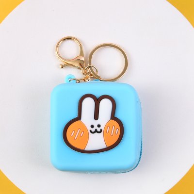 【矽膠零錢包】可愛圖案-創意少女鑰匙包吊飾 商品圖片 9
