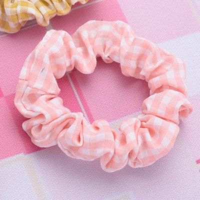 【格子布】大腸髮圈-時尚百搭髮束 商品圖片 4