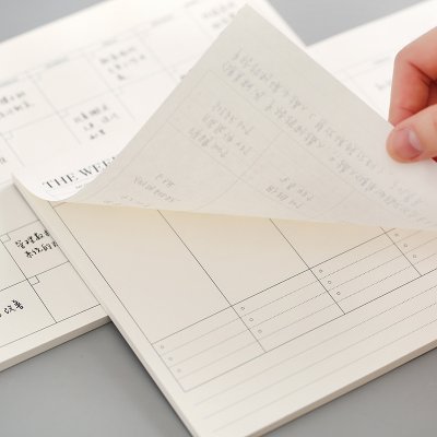 【月計畫可撕】日程表 - 學生周計畫備忘錄 商品圖片 2