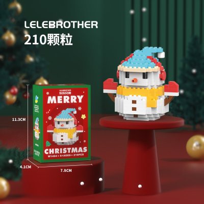 【聖誕限定】造型積木 聖誕益智拼裝DIY 商品圖片 8