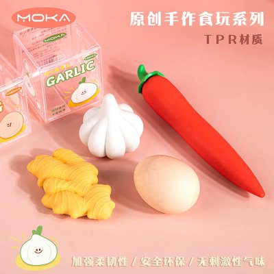 【食物造型】趣味無屑橡皮擦 - 學生必備文具用品 商品圖片 1