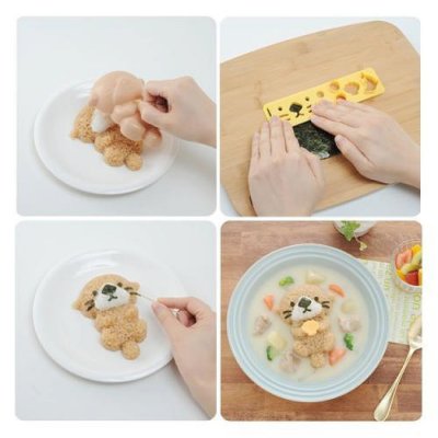 【海底世界】飯糰模5件組 - 貝殼螃蟹海豹造型 商品圖片 1