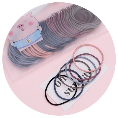 【超細簡約】彈力髮圈組-多功能裝飾小髮圈 商品圖片 4